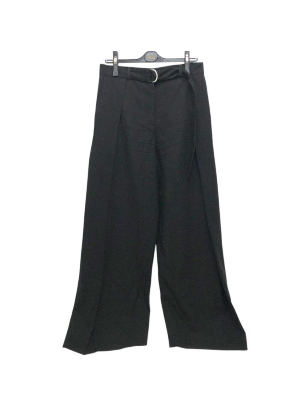 Loewe Pants Belt Trousers Wool Black